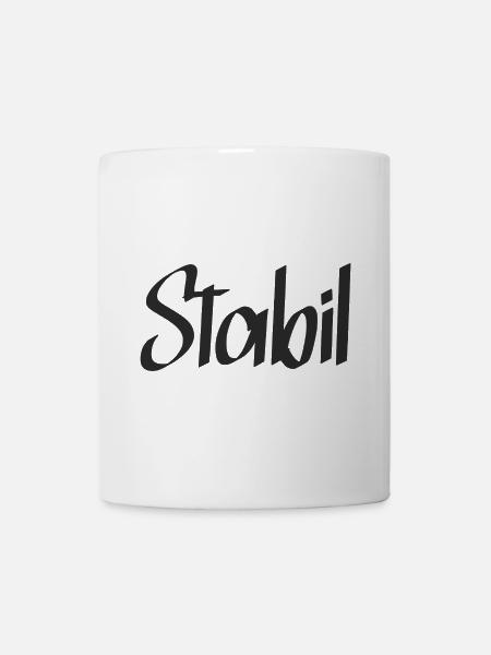 Stabil - Tasse - Weiß