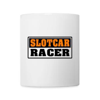 Slotcar Racer Sign - Tasse - Weiß - Vorne