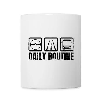 Bus Driver Routine - Mug - white - Front