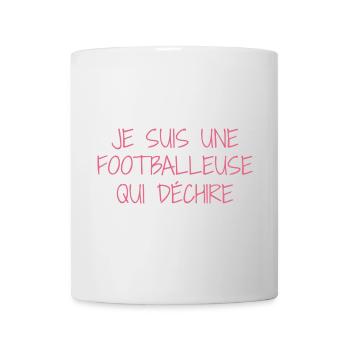I'm a rocking footballer - Mug - white - Front