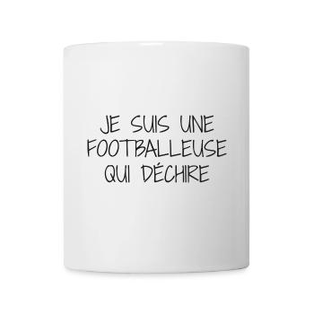 I'm a rocking footballer - Mug - white - Front