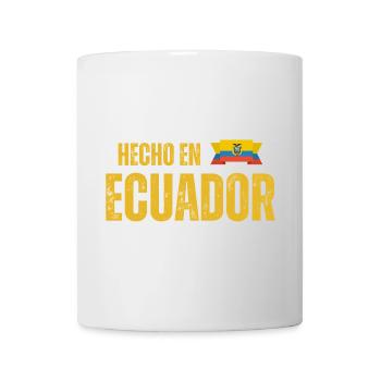 Made in Ecuador, Ecuadorian pride - Mug - white - Front