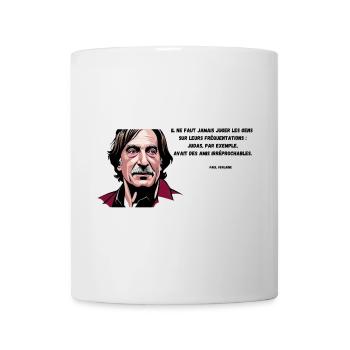 Il ne faut jamais... - Mug blanc - blanc - Devant