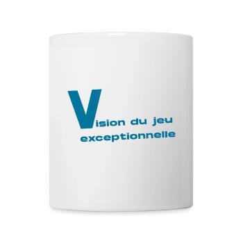 Vision du Jeu - Mug blanc - blanc - Devant