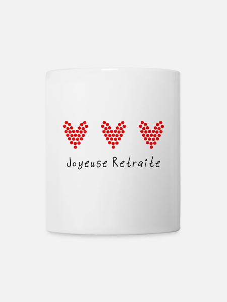 RUHESTAND. RUHESTAND. PENSIONIERT. RUHESTAND - Tasse - Weiß