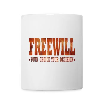 FreeWill - Mug - white - Front