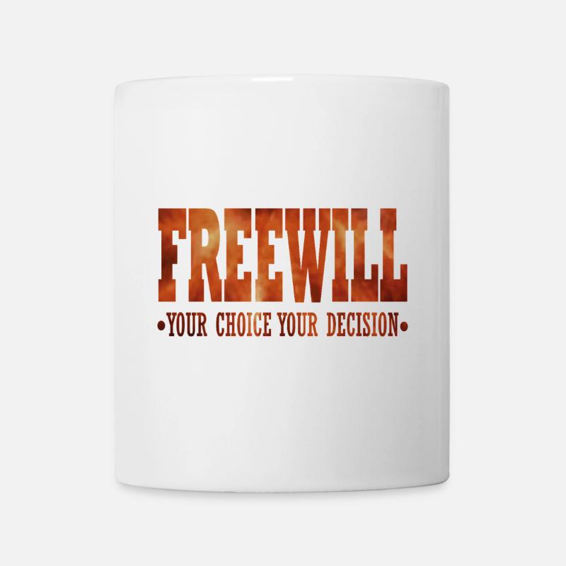 FreeWill - Mug - white