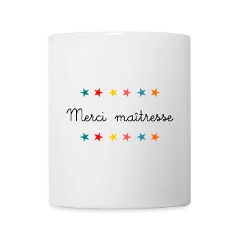 MISTRESS. THANK YOU. THANK YOU MISTRESS - Mug - white - Front