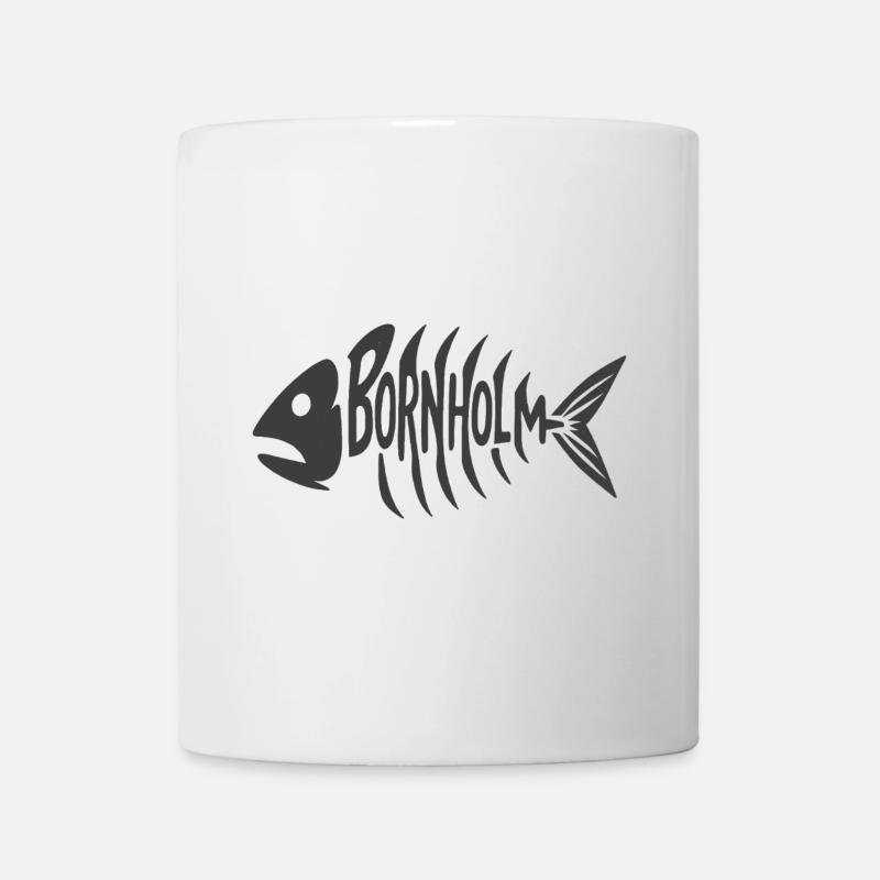 Bornholm Grätenstyle - Tasse - Weiß