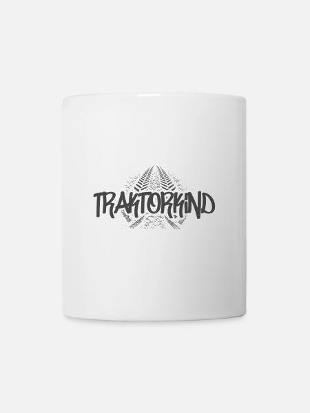 Traktorkind - Tasse - Weiß