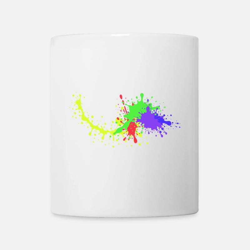 Colorful Party Design Underground - Tasse - Weiß