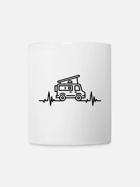 Van Heartbeat - Mug - white