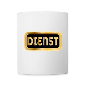 DIENST ARBEIT BERUFE KARRIERE - Tasse - Weiß - Vorne