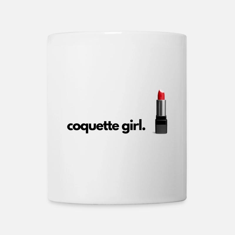 Coquette Mädchen Student Kit Kit - Tasse - Weiß