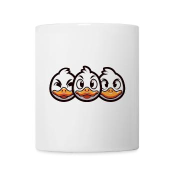 Chick Express Cartoon Design - Mug - white - Front