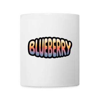 Myrtille - Logo Cool Fruit - Mug blanc - blanc - Devant