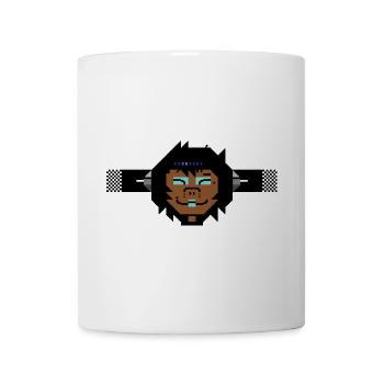 PETSCII girl - Mug - white - Front