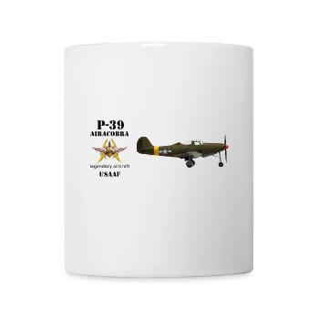P-39 Airacobra - Mug blanc - blanc - Devant