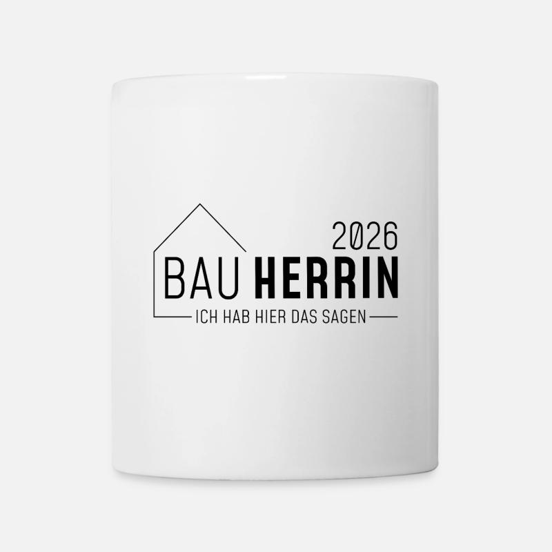 Constructeur 2026 - Je lui ai dit que - Mug blanc - blanc