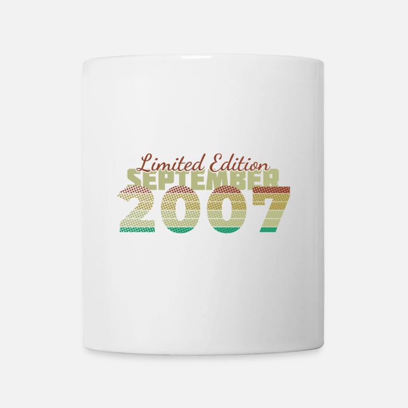 18. Geburtstag Limited Edition (SCR) 09/2007 - Tasse - Weiß