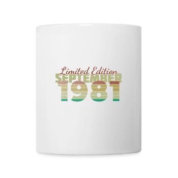 44e anniversaire Édition limitée (SCR) 09/1981 - Mug blanc - blanc - Devant