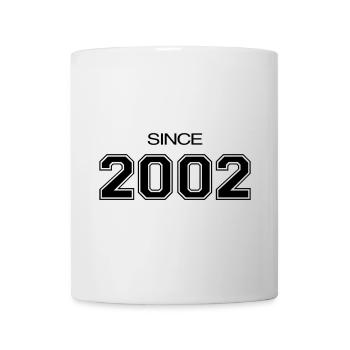 2002 Geburtstagsgeschenk - Tasse - Weiß - Vorne