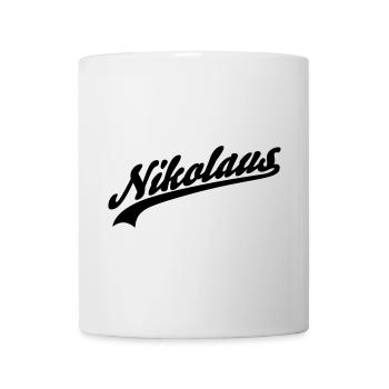 Nikolaus - Tasse - Weiß - Vorne