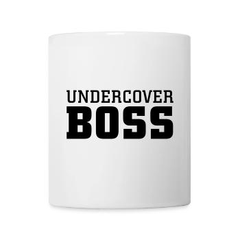 Undercover Boss - Mug - white - Front