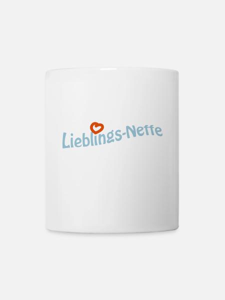 Lieblingsneffe - Tasse - Weiß