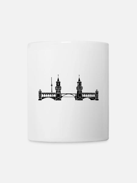 Oberbaum Bridge in Berlin 2 - Mug - white