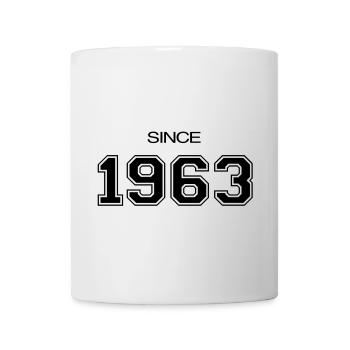 1963 Geburtstagsgeschenk - Tasse - Weiß - Vorne