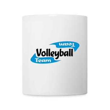 volley-ball - Mug blanc - blanc - Devant