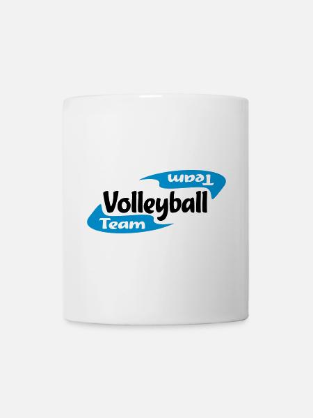 Volleyball - Tasse - Weiß