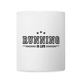 running is life - Mug - white - Front