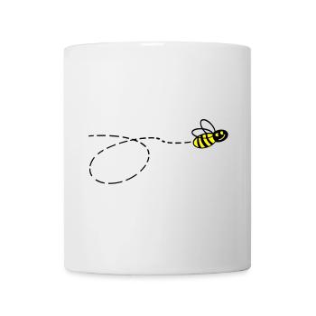 Flotte Biene 2 - Tasse - Weiß - Vorne