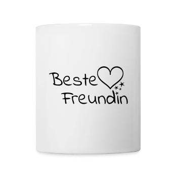 Meilleure amie - Mug blanc - blanc - Devant