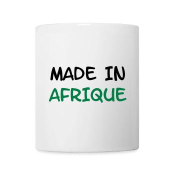Made in AFRICA! - Mug - white - Front