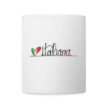 Italiana ❤️ - Mug blanc - blanc - Devant