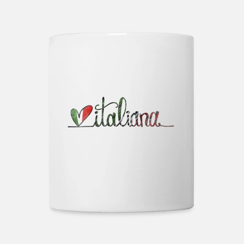 Italiana ❤️ - Tasse - Weiß