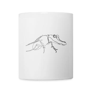 Crocodile Mosquito - Mug - white - Front
