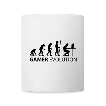 gamer evolution - Tasse - Weiß - Vorne