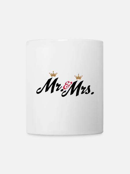 hochzeit - Tasse - Weiß