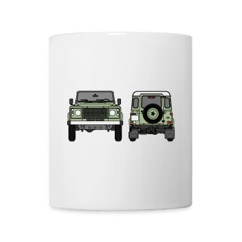 Defender - Front and Rear - Mug - white - Front
