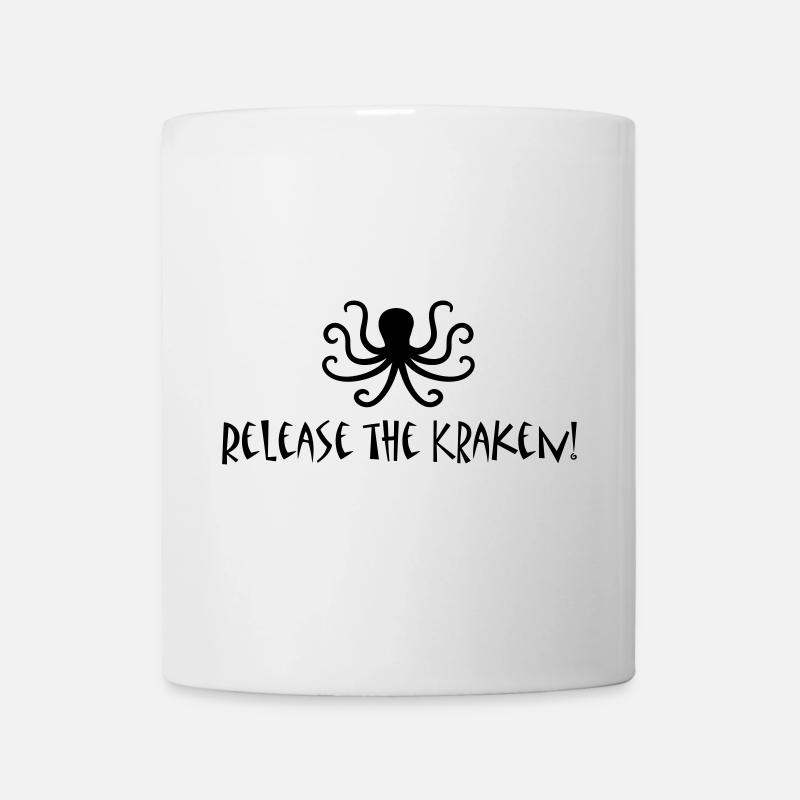 Release the Kraken - Tasse - Weiß