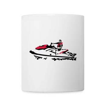 Jetski - Tasse - Weiß - Vorne