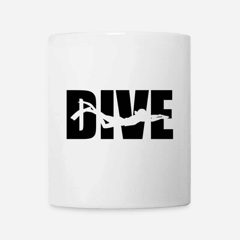 Dive - Mug blanc - blanc