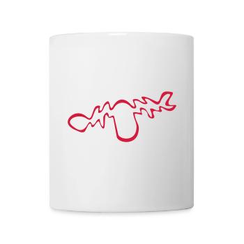 elch - Tasse - Weiß - Vorne