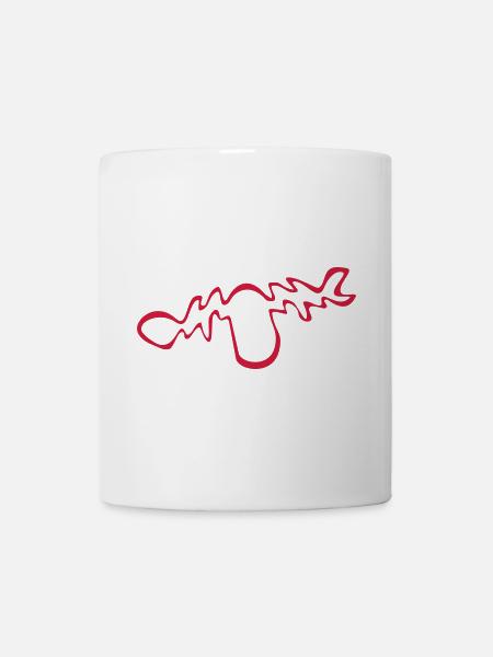 elch - Tasse - Weiß