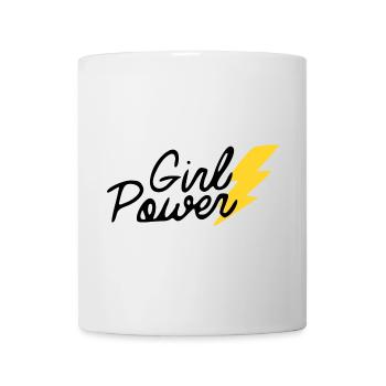 Pouvoir femme - Mug blanc - blanc - Devant