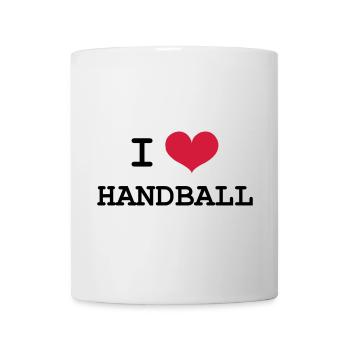 I Love Handball - Mug - white - Front